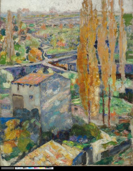 De la terrasse de saint-Amant-Tallende en automne