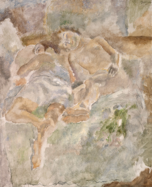 Deux femmes couchées