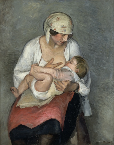 La mère à l'enfant