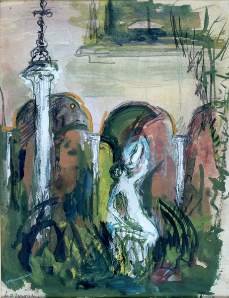 Coin d'un jardin de Palerme