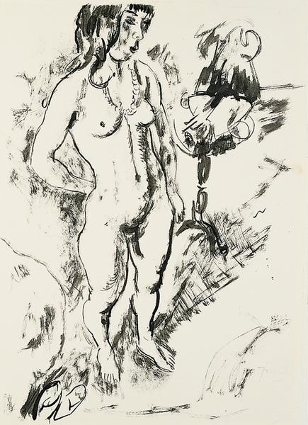 Jeune fille au collier