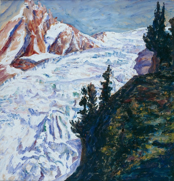 Aiguille du Midi ; Mer de glace (Titre attribué)