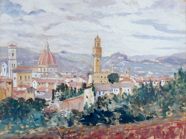 Florence vue du jardin Boboli