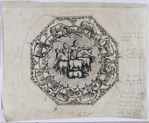 Projet de plat octogonal