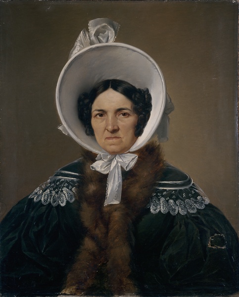 Portrait de Marie Mary, mère de l'auteur