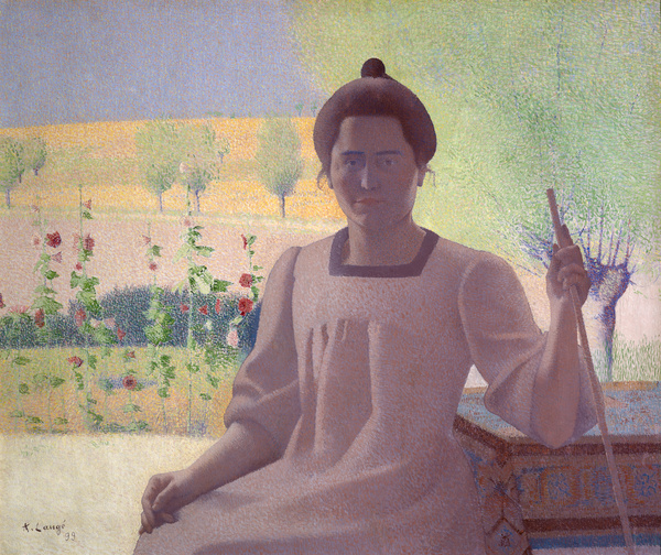 Contre-jour. Portrait de la femme de l'artiste ; Portrait de la femme de l'artiste à contre-jour. (Titre attribué)