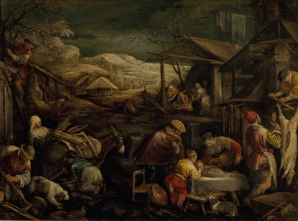 L'Hiver ; La ferme (Ancien titre)