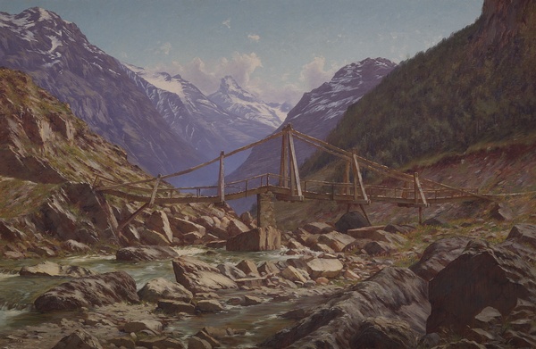 Le Pont de la Danchère, près de Bourg d'Aru