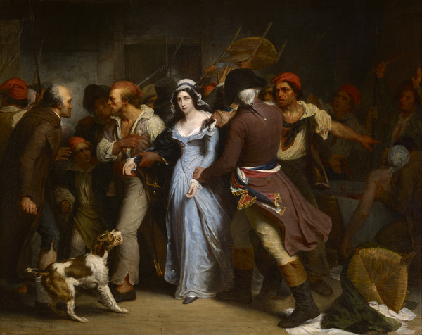 Arrestation de Charlotte Corday en 1793