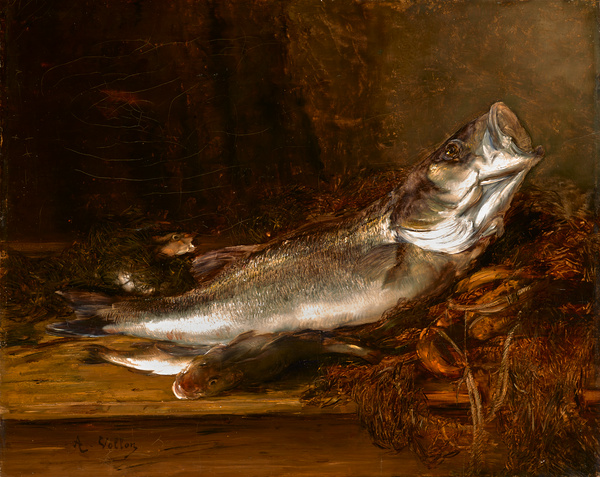 Nature morte aux poissons