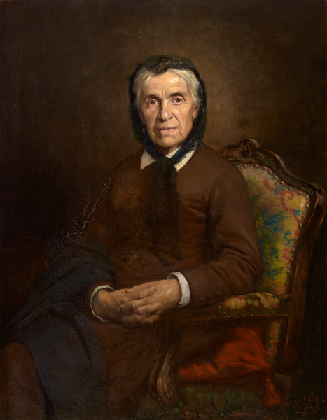Portrait d'Emilienne Didier, mère de l'artiste
