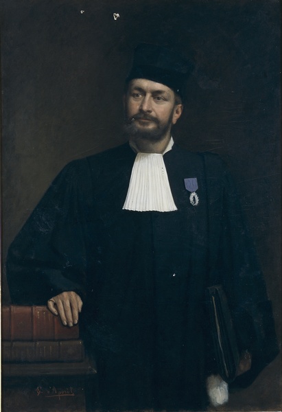 Portrait d'Henri Ferrand ; Portrait de magistrat (Ancien titre)