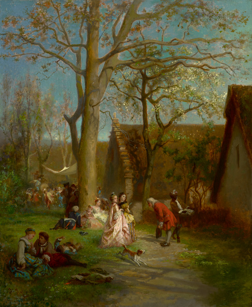 Fête champêtre sous Louis XV ; Fête champêtre (Ancien titre)