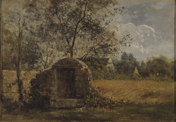 Le champ de blé à Auvers (Oise )