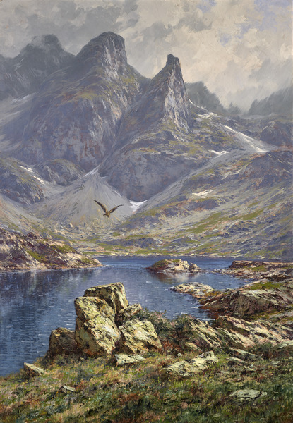 Entre deux pluies, lac Robert (Chamrousse)