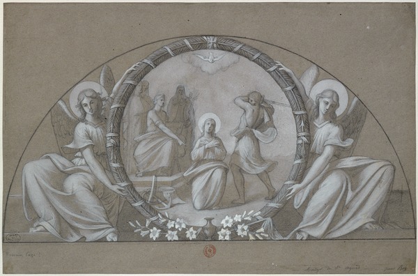 Martyre de sainte Philomène ; Martyre de sainte Agnès (Ancien titre)