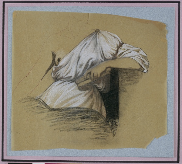 Beaux-Arts : étude de draperie