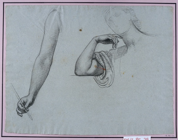 Médecine et Peinture : études de bras