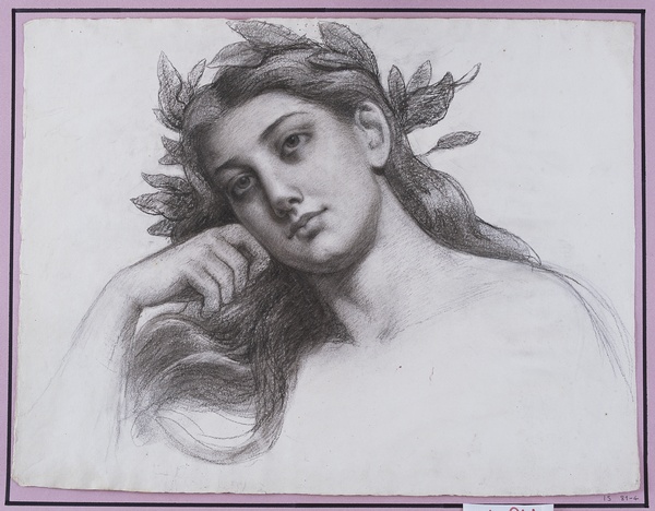 Vestibule, Peinture : étude de tête