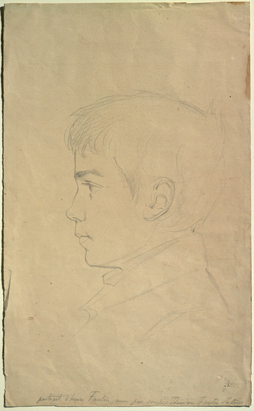 Portrait d'Henri Fantin-Latour jeune