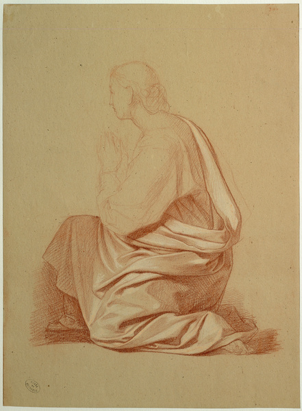 Femme à genoux en prière ; Femme à genoux (Ancien titre) ; Femme en prière (Autre titre)
