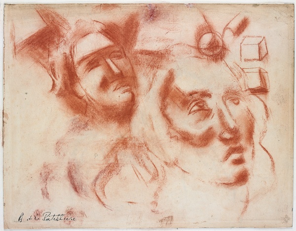 Etude de visages et de formes géométriques