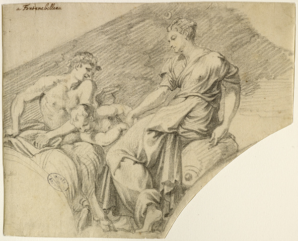 Diane et Pan d'après Primatice