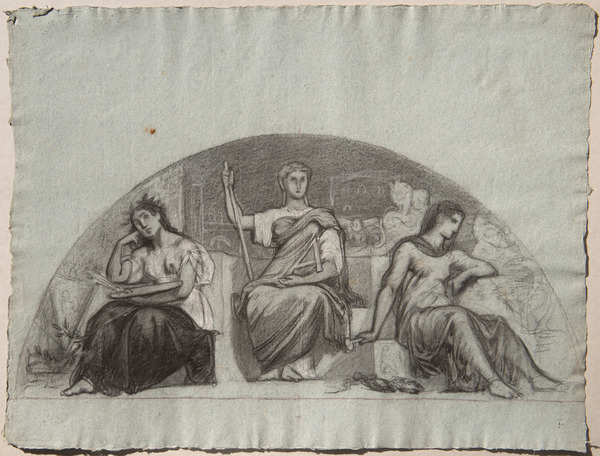 Vestibule, Peinture, Architecture, Sculpture : composition finale