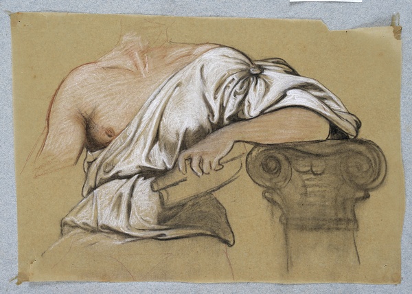 Beaux-Arts : étude de draperie