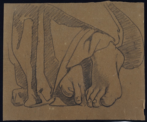 Beaux-Arts : étude de pieds