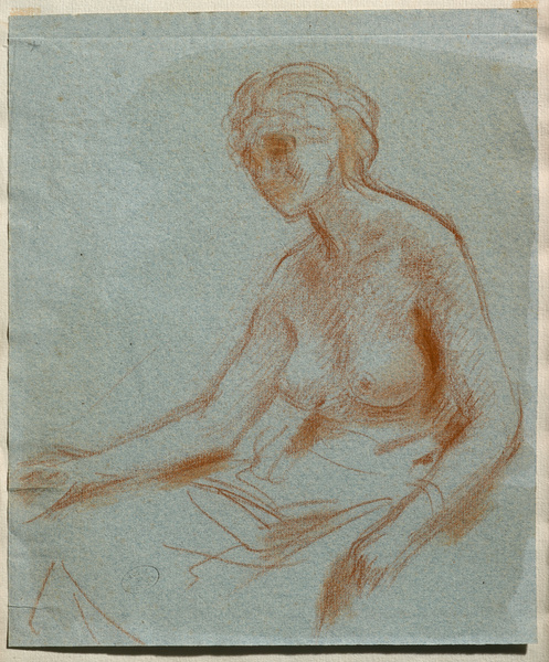Etude d'après nature ; Etude pour Le Jugement de Pâris, 1886, pastel, F.1255 (Autre titre)