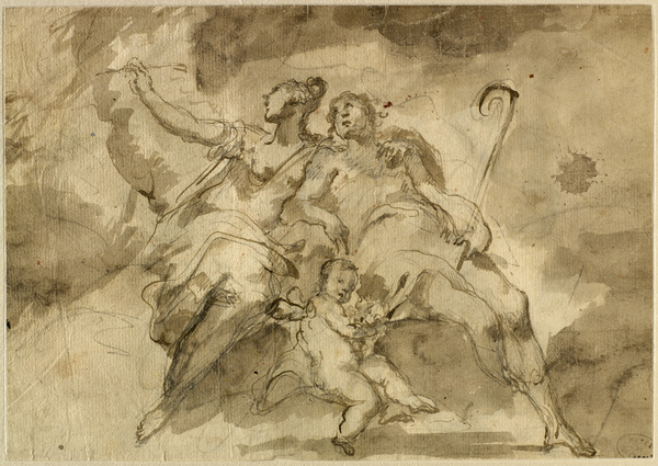 Angélique et Médor ; Scène mythologique (Ancien titre)