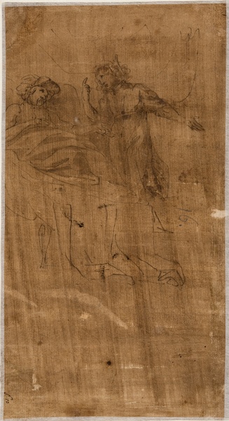 Etude pour une composition représentant le Couronnement de Pie II Piccolomini ; Intronisation d'un pape (Ancien titre)