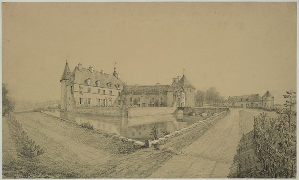 Château de la Roche en Brénil, entre Avallon et Saulieu