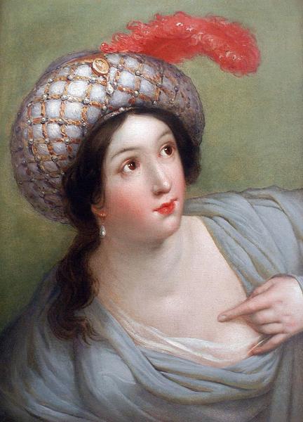 Jeune femme au turban