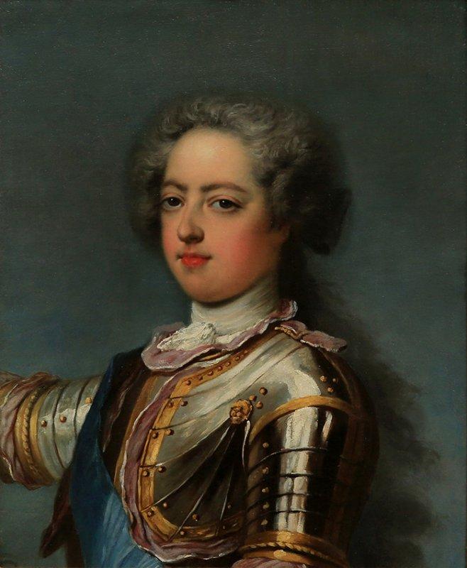 Portrait de Louis XV, adolescent