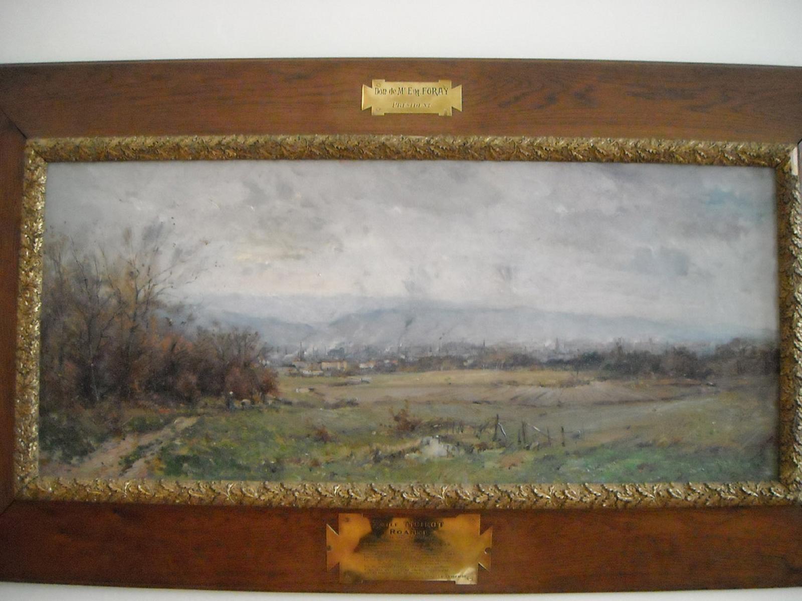 Roanne, vue du gros chêne