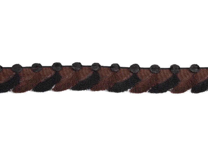 feston, pomponnette et frange