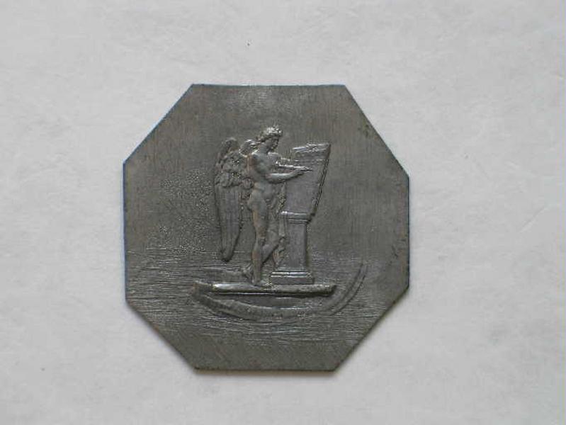 Le génie de la France gravant la Constitution