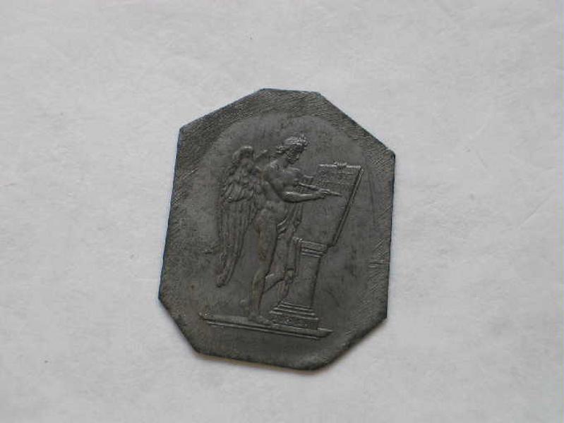 Le génie de la France gravant la Constitution