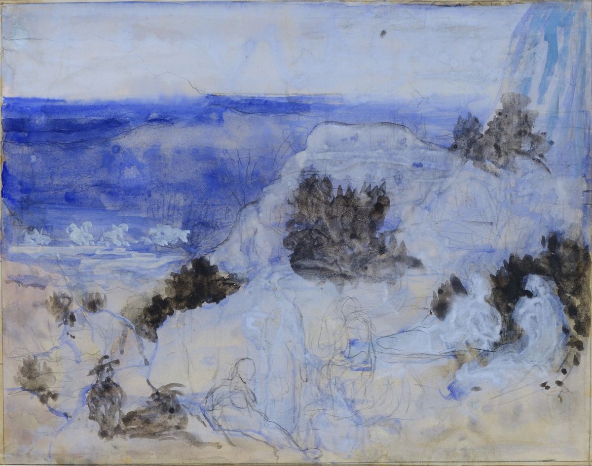 Étude pour Vision antique