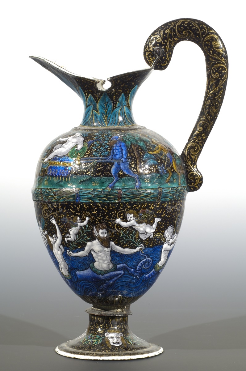 Neptune et Amphitrite ; Triomphe de Bacchus