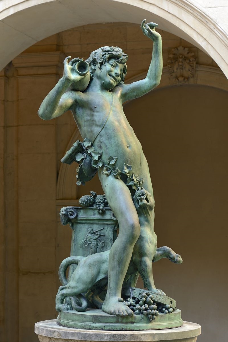 Faune ivre ; Retour d'une fête de Bacchus