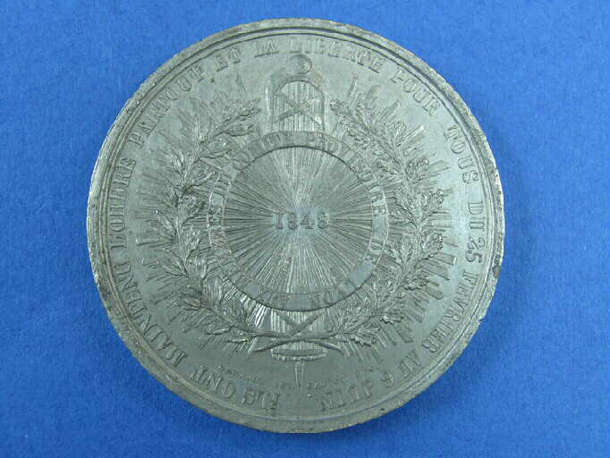 Médaille du Comité provisoire, 1848