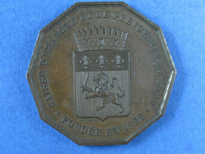 Jeton de la Caisse d'Epargne et de Prévoyance de Lyon