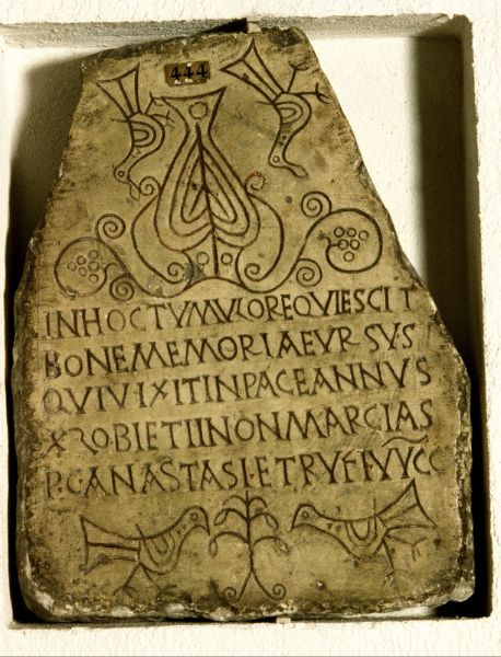 Epitaphe chrétienne d'Ursus