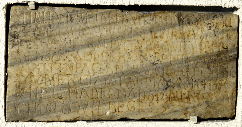 Epitaphe d'Optata