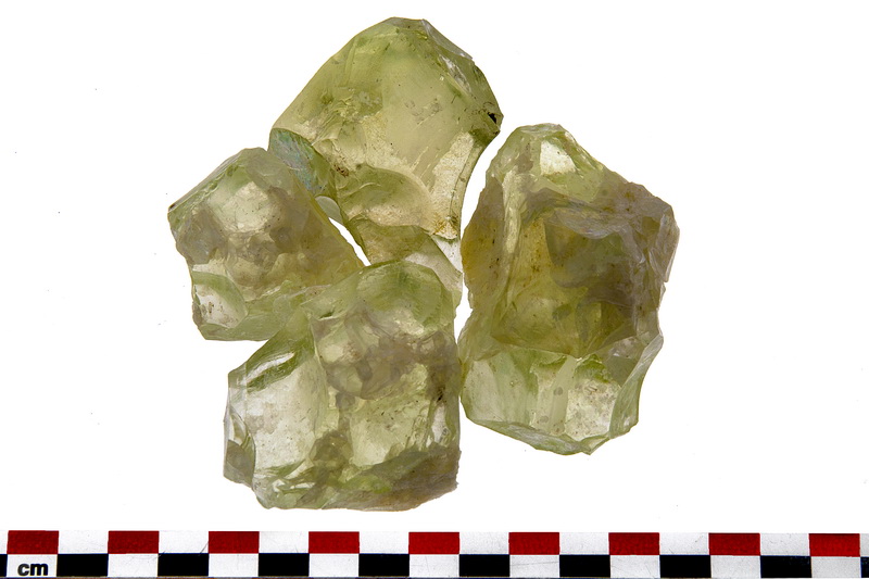 Blocs de verre brut