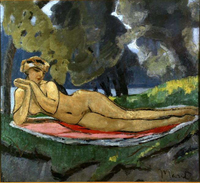 Nu étendu ; Jeune femme étendue