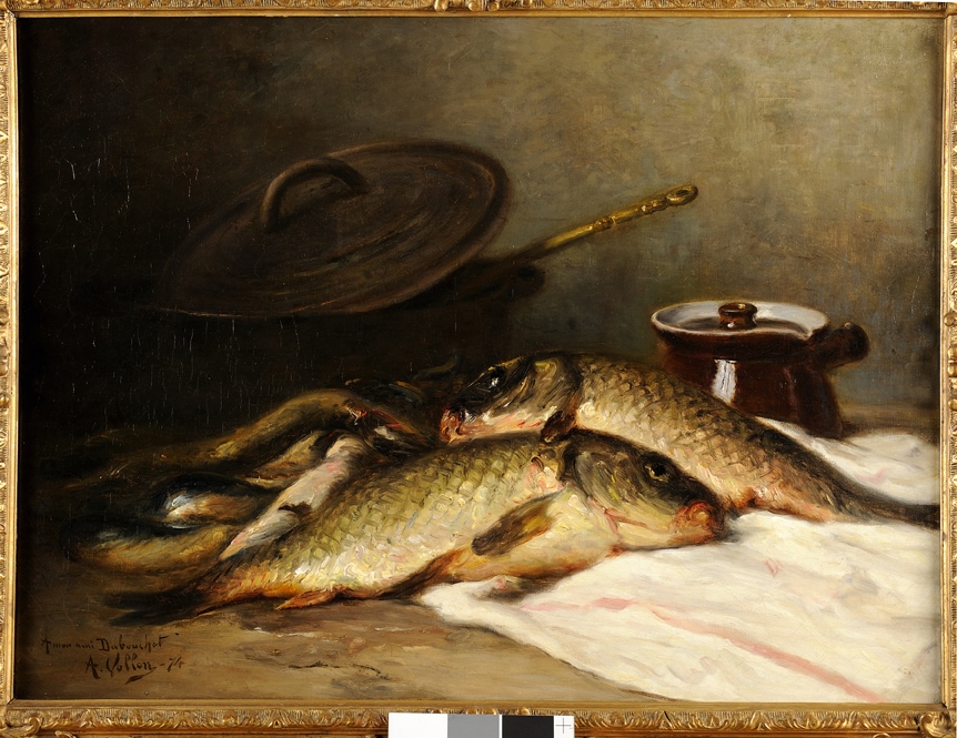 Nature morte aux carpes